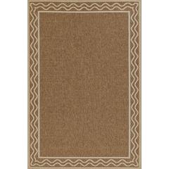 Contemporary Rectangle Area Rug, Natural, 8' X 10'
