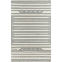 Contemporary Rectangle Area Rug, Grey, 5' X 7'6"