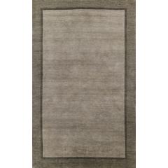 Contemporary Rectangle Area Rug, Grey, 9' X 12'