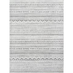 Traditional Rectangle Area Rug, Ivory, 7'10" X 9'10"