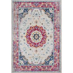 Traditional Rectangle Area Rug, Multi, 9'3" X 12'6"