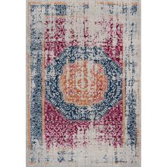 Traditional Rectangle Area Rug, Multi, 9'3" X 12'6"