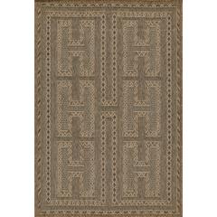 Transitional Rectangle Area Rug, Natural, 5'3" X 7'