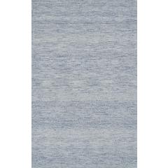 Contemporary Rectangle Area Rug, Light Blue, 5' X 8'