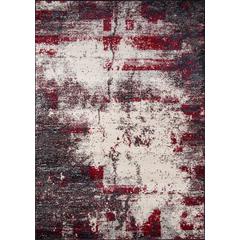 Transitional Rectangle Area Rug, Grey, 7'10" X 9'10"