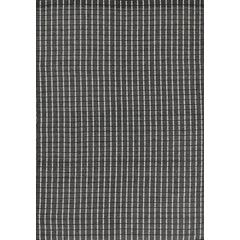 Contemporary Rectangle Area Rug, Black, 5' X 7'6"