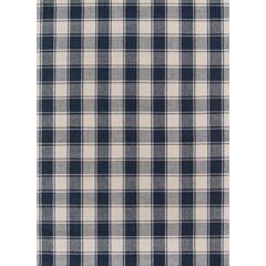 Modern Rectangle Area Rug, Navy, 8' X 10'