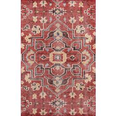 Traditional Rectangle Area Rug, Red, 9' X 12'