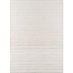 Contemporary Rectangle Area Rug, Ivory, 7'9" X 9'9"