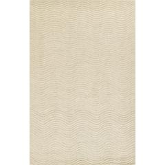 Contemporary Rectangle Area Rug, Ivory, 9' X 12'