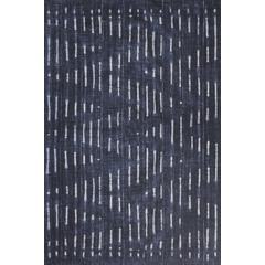 Contemporary Rectangle Area Rug, Denim, 7'6" X 9'6"