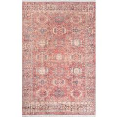 Traditional Rectangle Area Rug, Multi, 8' X 10'