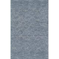 Contemporary Rectangle Area Rug, Denim, 9' X 12'