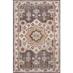 Traditional Rectangle Area Rug, Brown, 10' X 14'