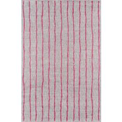 Contemporary Rectangle Area Rug, Fuschia, 7'10" X 10'10"