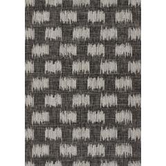 Transitional Rectangle Area Rug, Charcoal, 5'3" X 7'6"