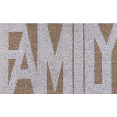 Contemporary Rectangle Area Rug, Grey, 1'6" X 2'6"