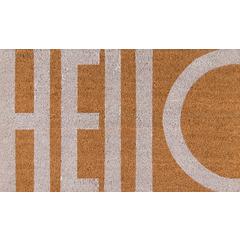 Contemporary Rectangle Area Rug, White, 1'6" X 2'6"