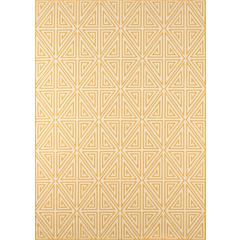 Contemporary Rectangle Area Rug, Yellow, 1'8" X 3'7"