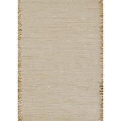 Contemporary Runner Area Rug, Ivory, 2'3" X 8' Runner