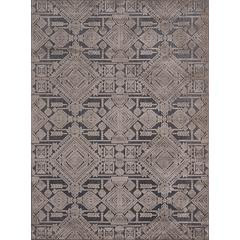 Traditional Rectangle Area Rug, Brown, 2' X 3'