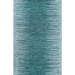 Contemporary Runner Area Rug, Aqua, 2'3" X 8' Runner
