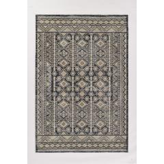 Southwestern Rectangle Area Rug, Charcoal, 1'10" X 2'10"