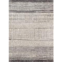Contemporary Rectangle Area Rug, Ivory, 2' X 3'