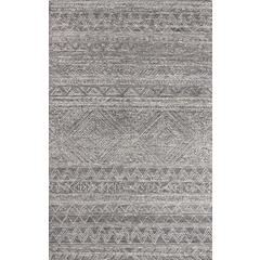 Contemporary Rectangle Area Rug, Grey, 2' X 3'