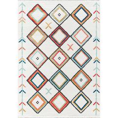 Contemporary Rectangle Area Rug, Multi, 2' X 3'