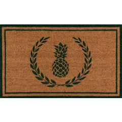 Casual Rectangle Area Rug, Green, 1'6" X 2'6"