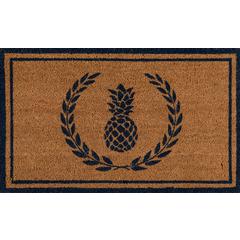 Casual Rectangle Area Rug, Navy, 1'6" X 2'6"