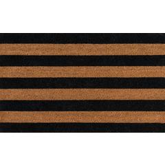 Contemporary Rectangle Area Rug, Black, 1'6" X 2'6"