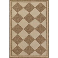 Contemporary Rectangle Area Rug, Natural, 2' X 3'