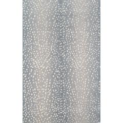 Contemporary Rectangle Area Rug, Blue, 2' X 3'