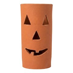 Tall Terracotta  Jack-O-Lantern