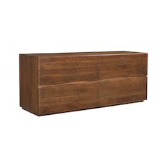 Watson 4 Drawer Dresser Brown