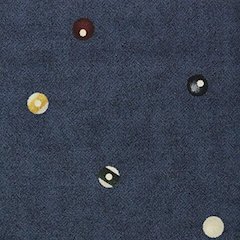 Games People Play Open Table 5'4" x 7'8" Area Rug in Color Navy