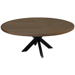 Felix 72" Dining Table with Iron Legs