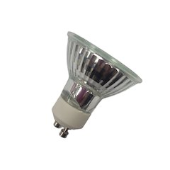 120V, MR-16, GU10 WITH FRONT GLASS, TWIST AND TURN, 50W, FLOOD