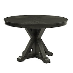 Rylie Dining Table, Black Finish