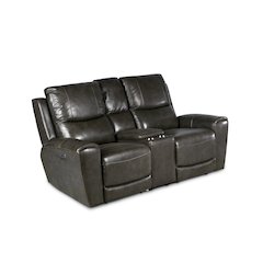 Laurel 2pc Power Reclining Grey