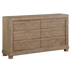 Montana 6-Drawer Dresser, Sand