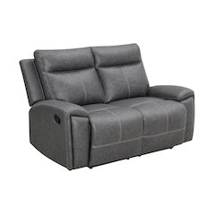 Gaston Manual Reclining Loveseat