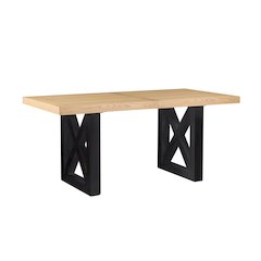 Magnolia 7pc Counter Table Black Base