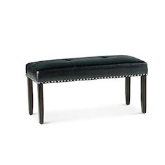 Westby Black PU Dining Bench w/