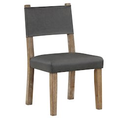 Aubrey Brown 7pc Round Dining Set