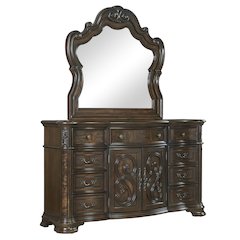 Royale Dresser and Mirror