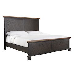 Bear Creek King Bed Brown