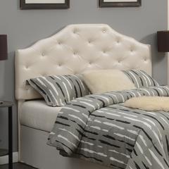 Dawson Queen Headboard Silver PU